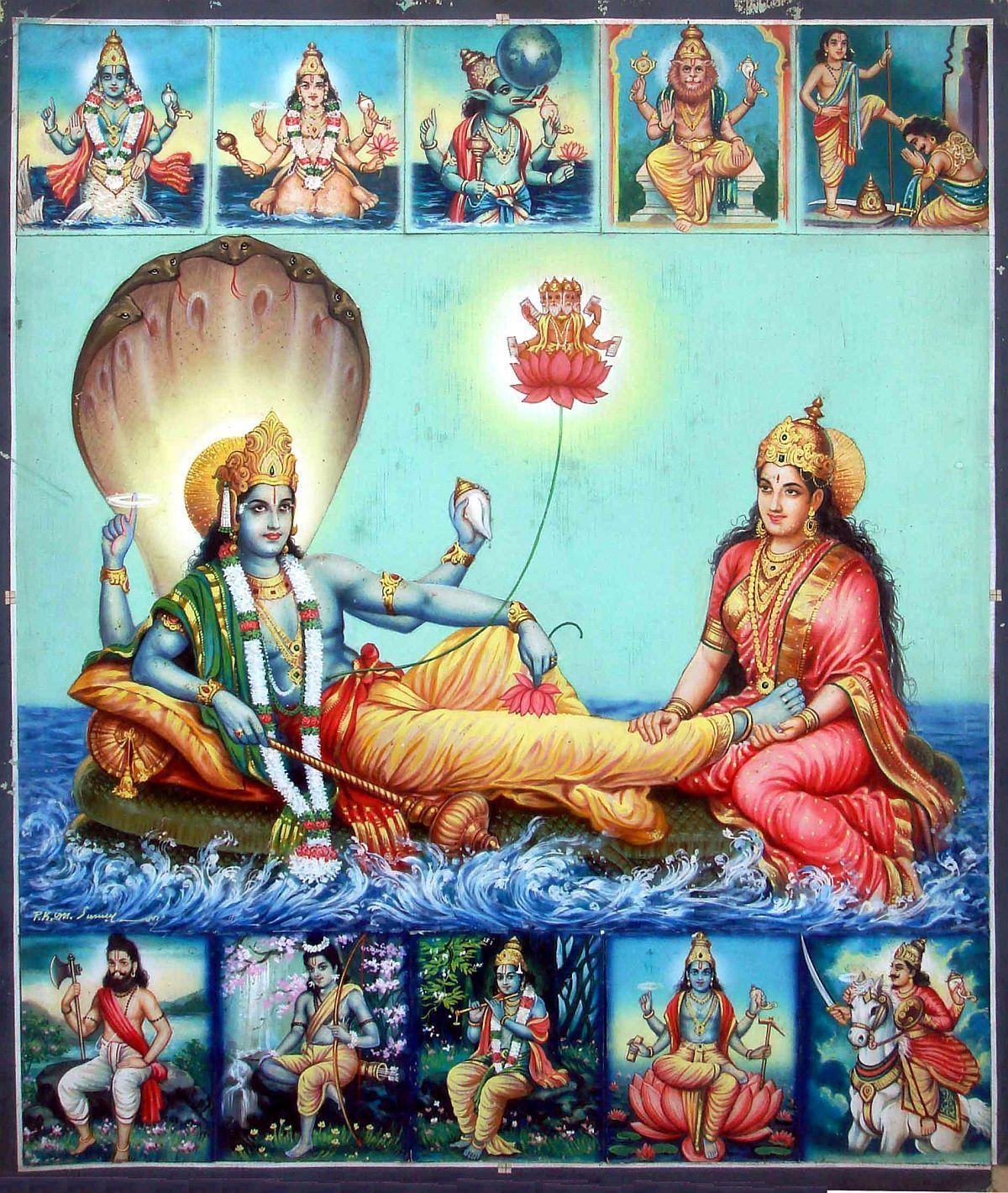 Lord Vishnu's Guna Vaibhavam-பகவானின் குண வைபவம்-Stumbit Bhagavad Darishanam